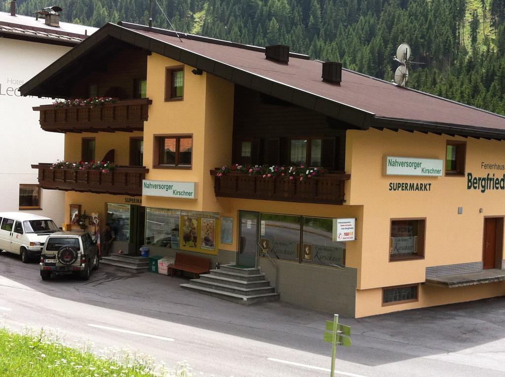 Ferienhaus Bergfrieden Sankt Leonhard im Pitztal Exterior foto